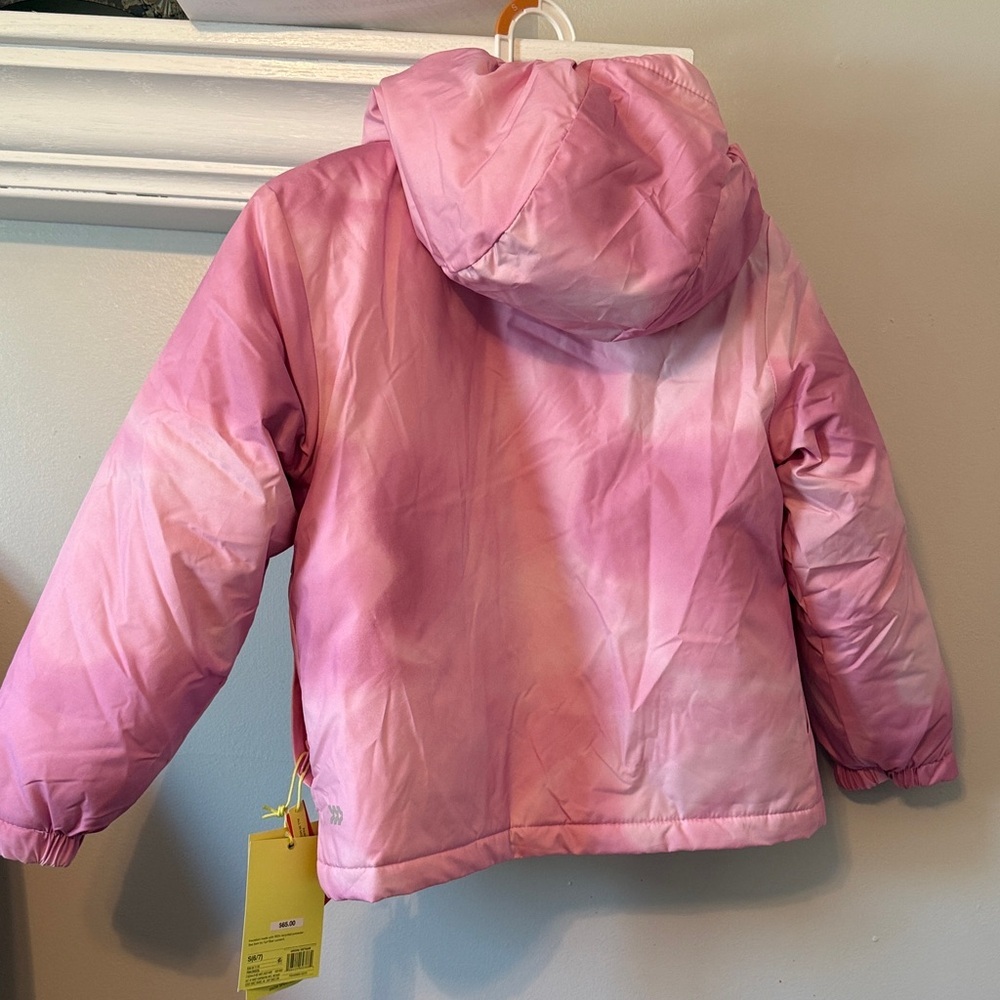 All in Motion Hooded Warm Winter Coat Girls Size Small 6/7 Active Wear Outdoors - Picture 4 of 16